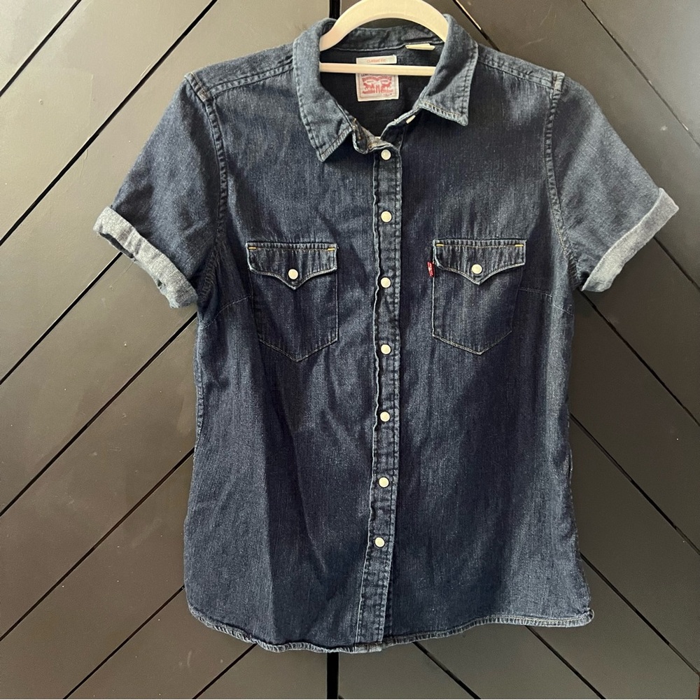 Levi's Denim Button-Up Shirt